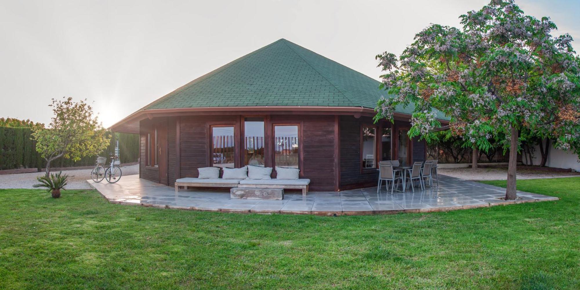 Casita De Madera Villa Benicarló Eksteriør billede