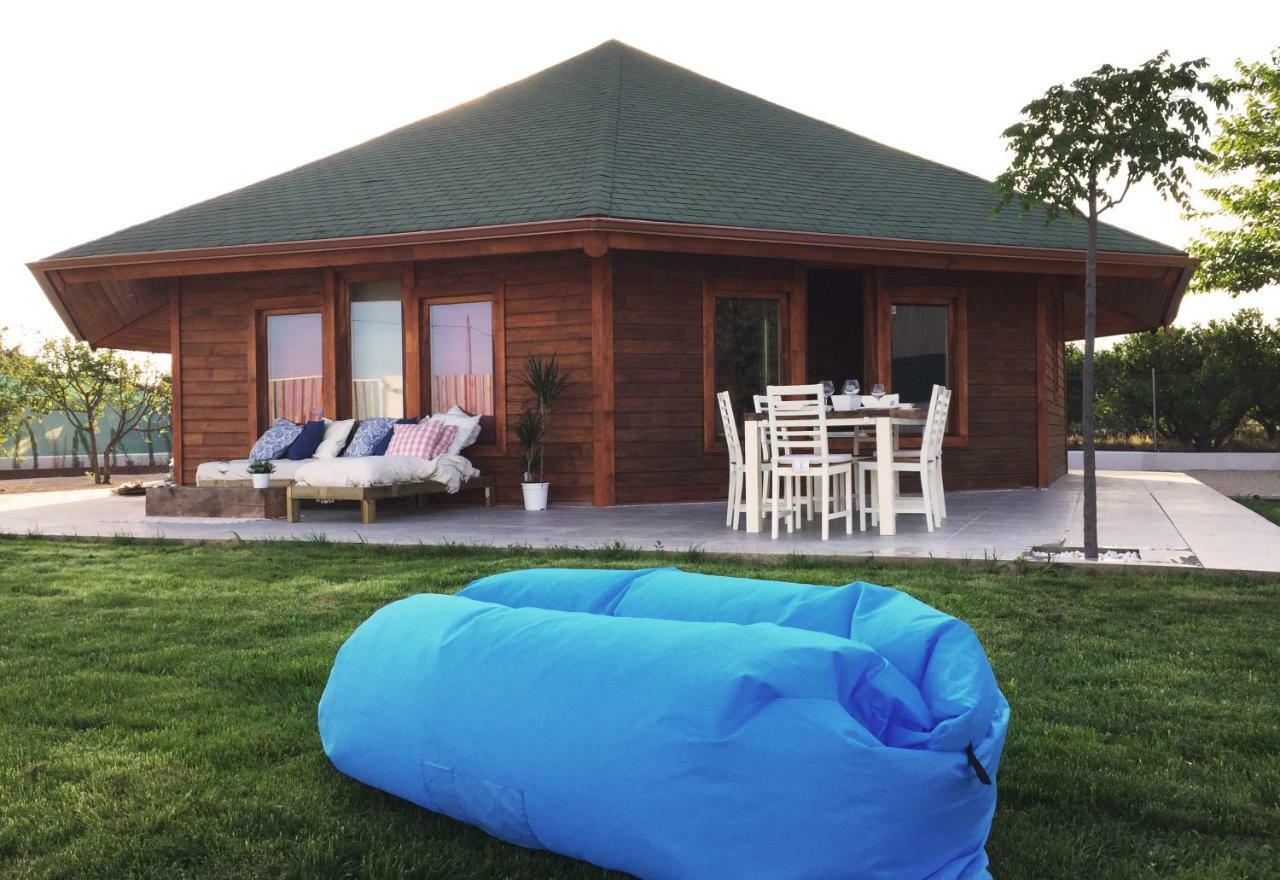 Casita De Madera Villa Benicarló Eksteriør billede